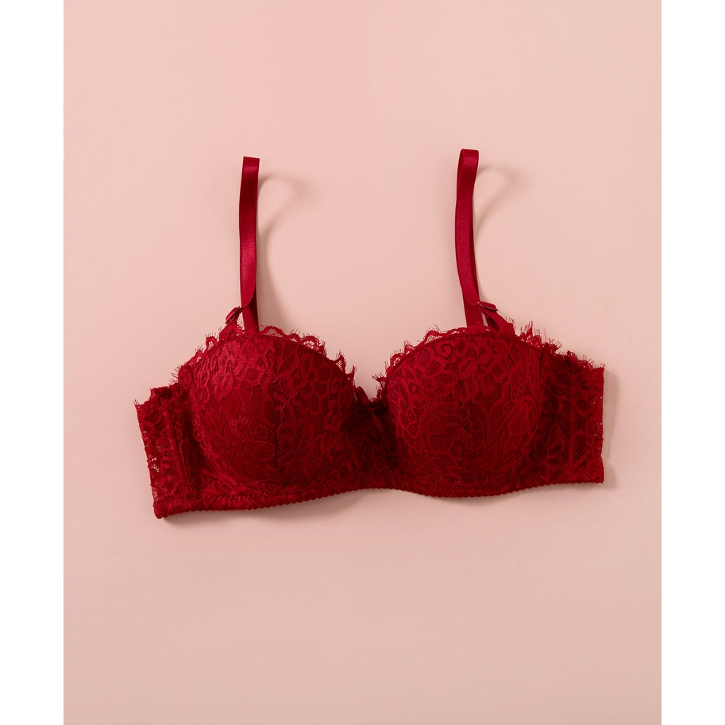 Felancy Half Cup Lace Push Up Bra L03-01034