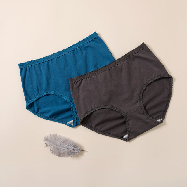 Felancy Daily Midi Panties Underwear Set (2 Pcs/Set) L05-100057