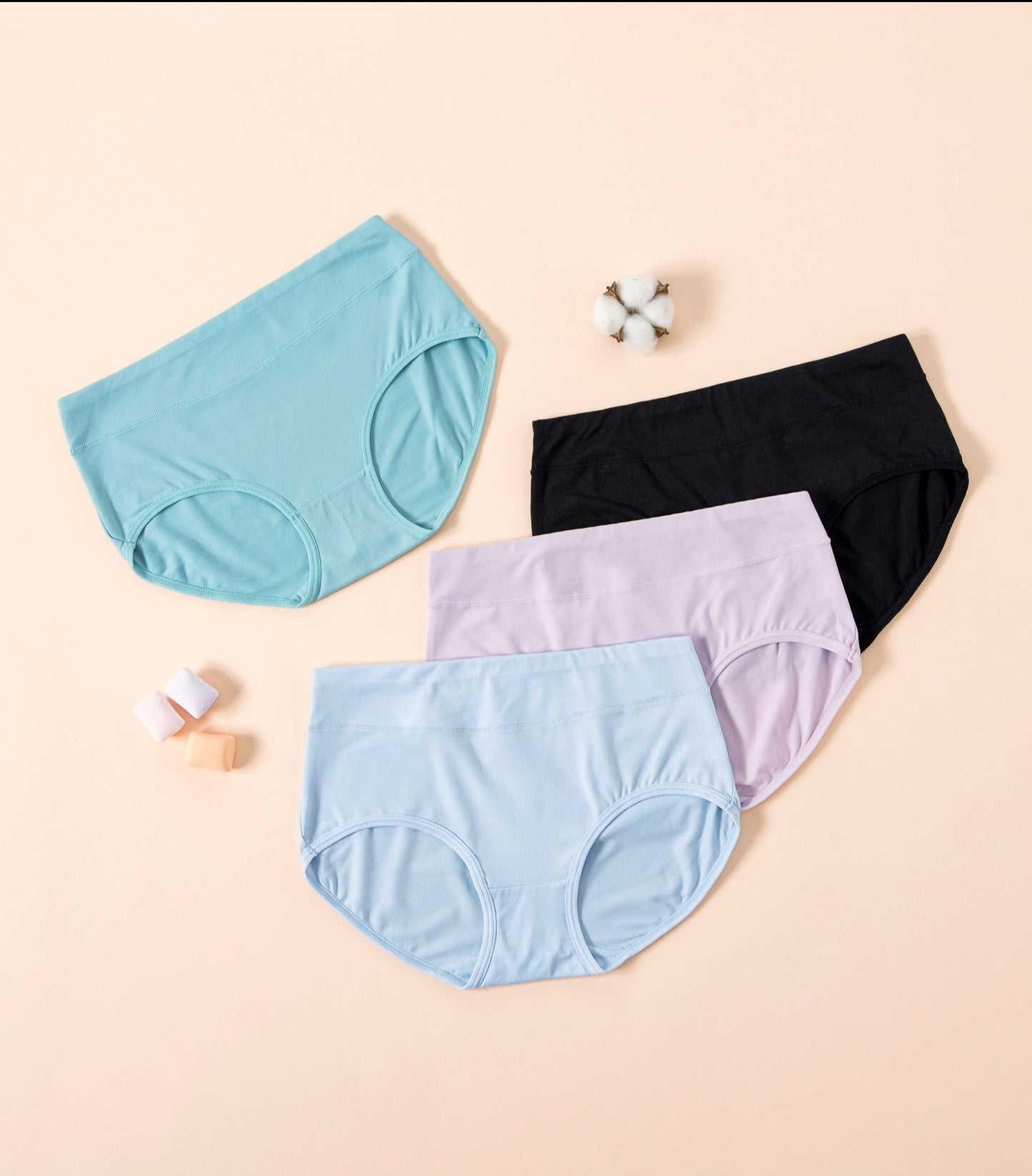 Daily Panties Set Underwear [3pcs in a set] 076-020015