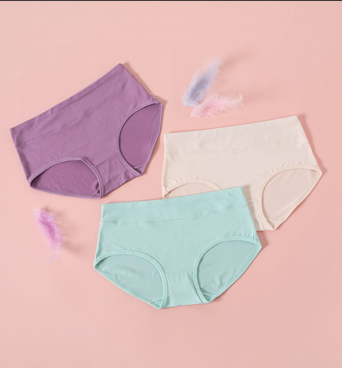 Daily Panties Set Underwear [3pcs in a set] 076-020015