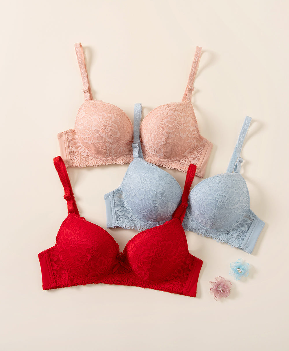 Felancy 3/4 Cup Lace Bra L03-01031