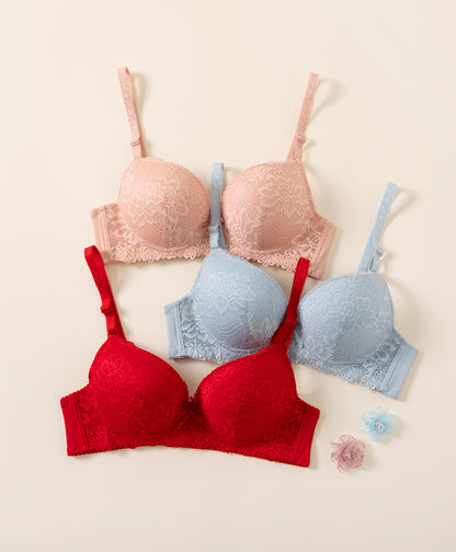 Felancy 3/4 Cup Lace Bra L03-01031
