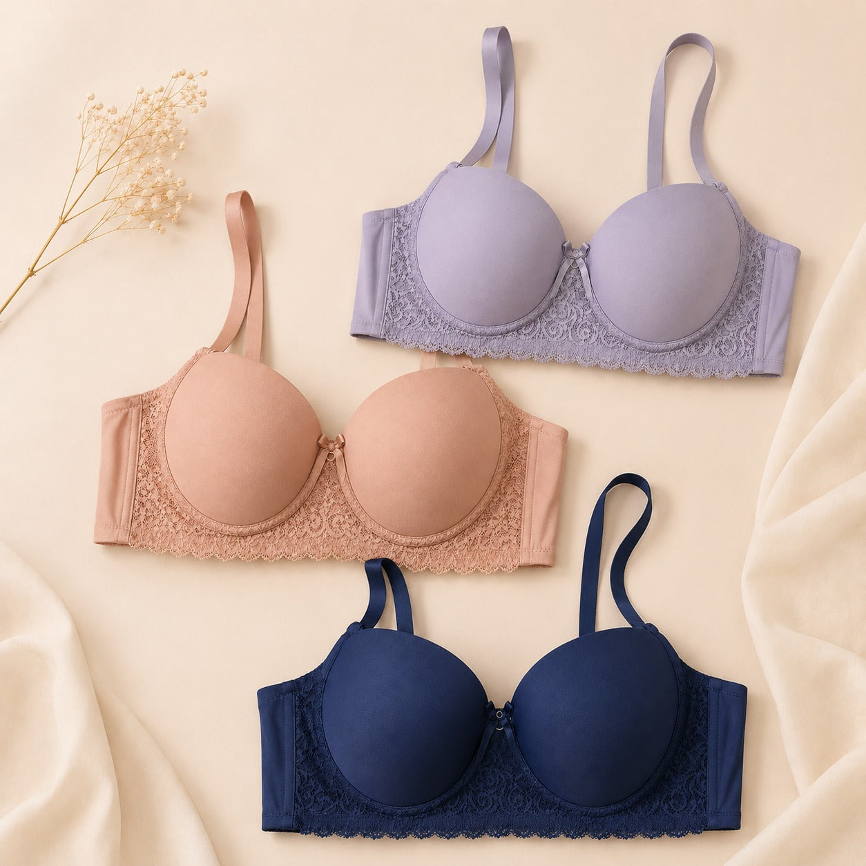 Felancy Lingerie Elegant Lace Bra L03-01038