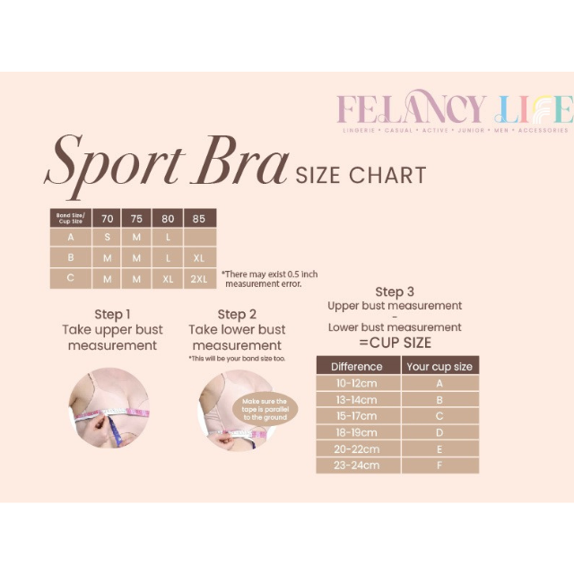 Felancy Daily Comfort Sport Bra 070-040033