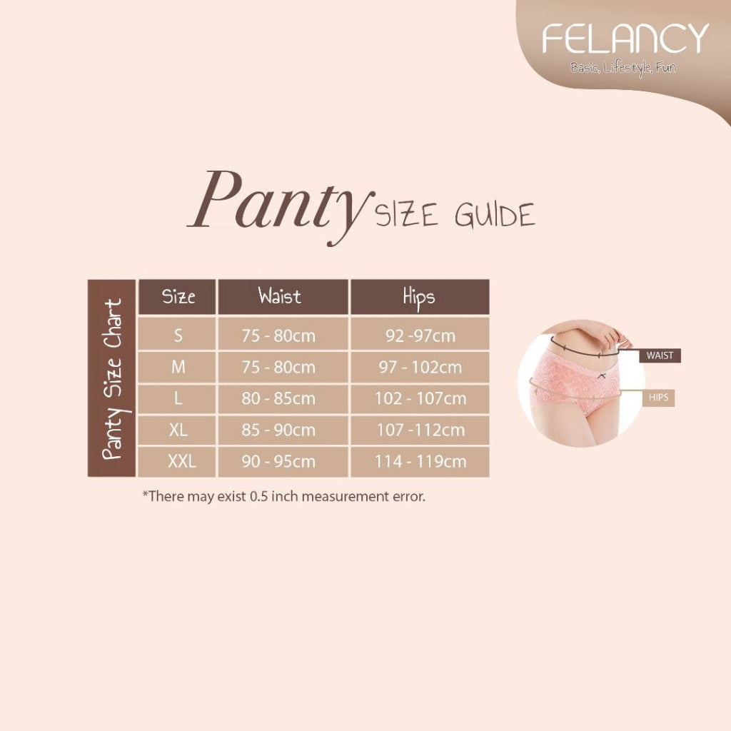 Felancy Comfort Daily Panties Set (5pcs/set) 076-080048