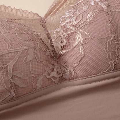 Felancy Comfort Seamless Lace Bra (No Back Hook) 070-080078