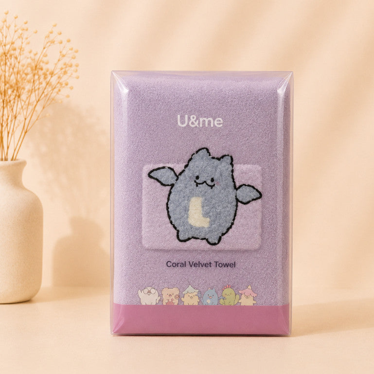[ U&ME ] L09 Coral Velvet Towel Collection