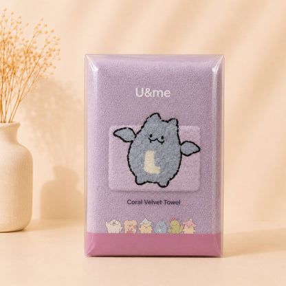 [ U&ME ] L09 Coral Velvet Towel Collection