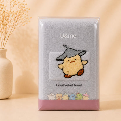 [ U&ME ] L09 Coral Velvet Towel Collection