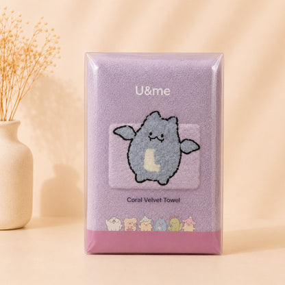[ U&ME ] L09 Coral Velvet Towel Collection
