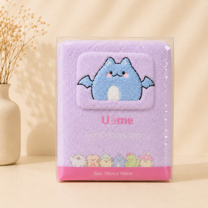 [ U&ME ] L09 Coral Velvet Towel Collection