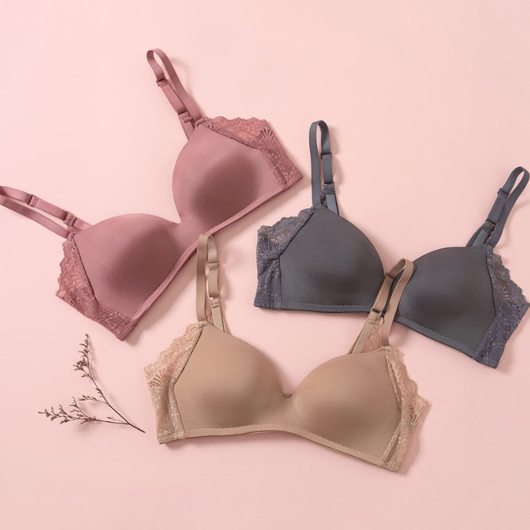Felancy Wireless Lace Bra 073-01349