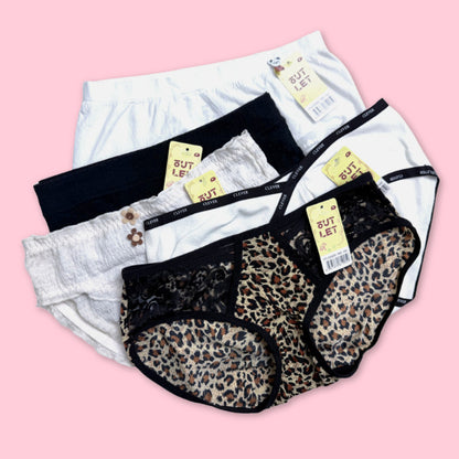 Felancy Mix Design Panties Set (5pcs/Set) F75-020002